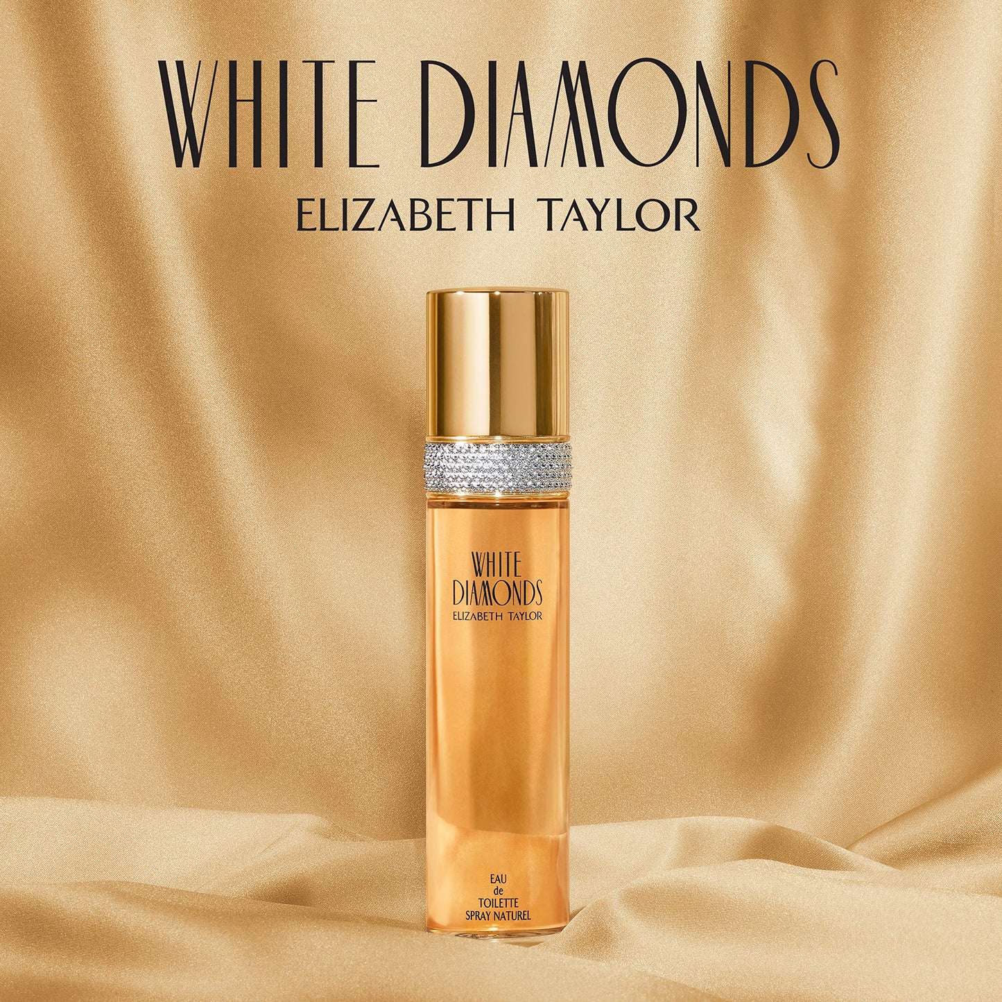 Elizabeth Taylor White Diamonds Women's Perfume Set, Body Lotion, Eau de Toilette & Parfum Replica, 3 Piece Set