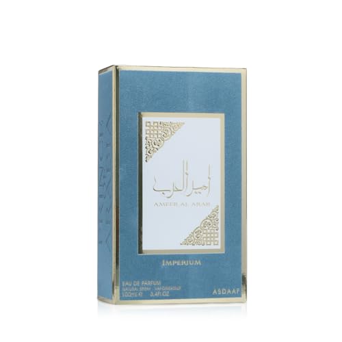 Lattafa Asdaaf Ameer Al Arab Imperium Eau de Parfum Spray for Unisex, 3.4 Ounce