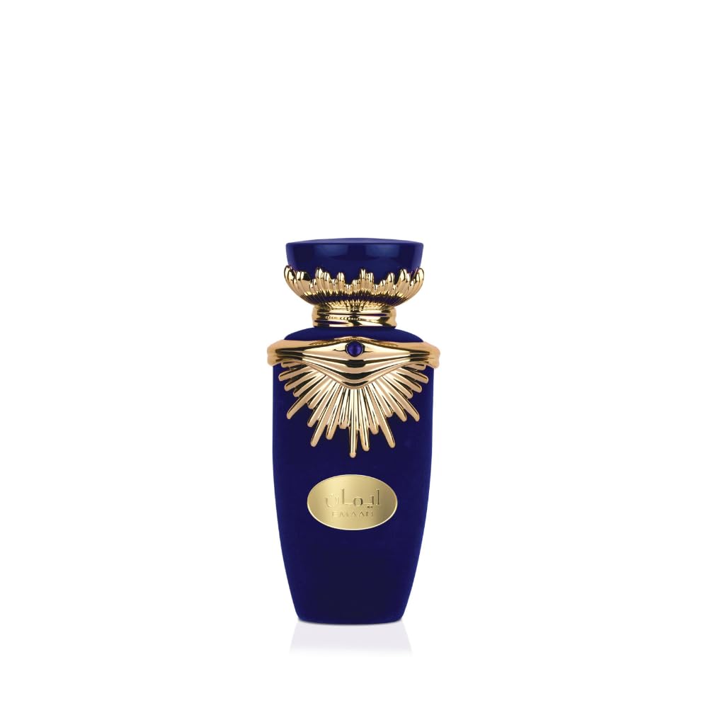 Lattafa Emaan Eau de Parfum Spray for Unisex, 3.4 Ounce