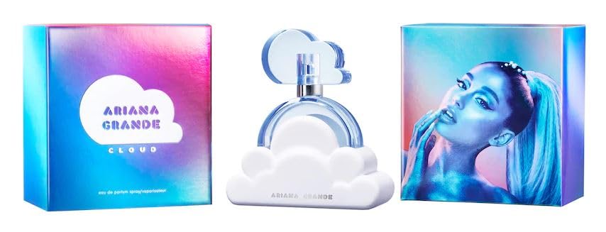 Ariana Grande Cloud Eau de Parfum, Gourmand Fragrance , Notes of Lavender, Coconut, Vanilla, Pear, Women's Perfume