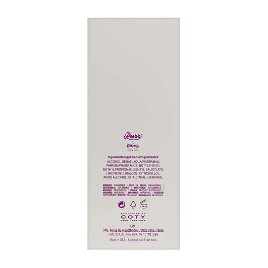 Purr by Katy Perry for Women 3.4 oz Eau de Parfum Spray