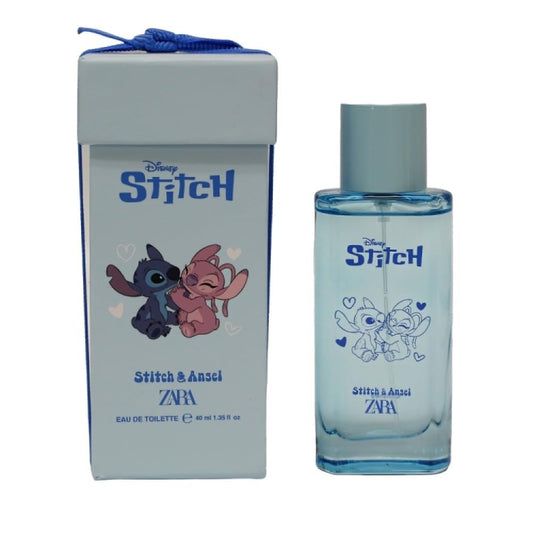 Zara Stitch & Angel Kids Perfume Citrus Woody Fragrance Scent with Pear Magnolia & Soft Wood EDT Eau De Toilette 40ml (1.35 fl. oz.)