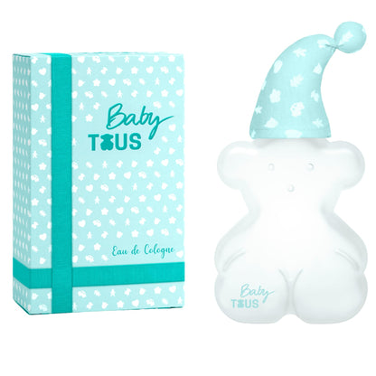 TOUS Baby Cologne for Boys and Girls, Alcohol Free, Gentle Perfume, Safe for Babies. Citrusy Floral Unisex Fragrance, Perfect for Delicate Skin, Ideal Baby Gift, 3.4 fl. oz.