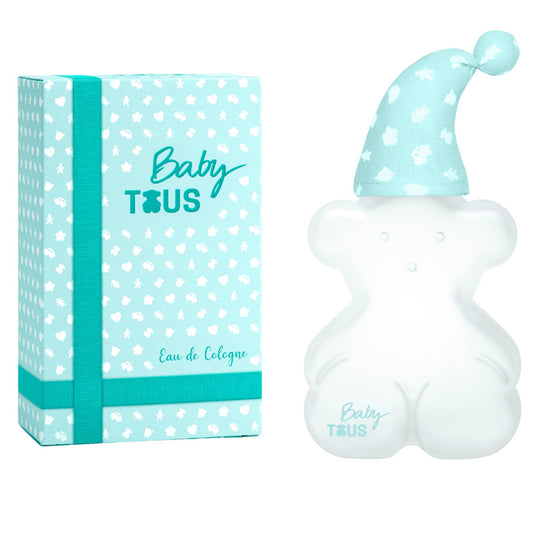 TOUS Baby Cologne for Boys and Girls, Alcohol Free, Gentle Perfume, Safe for Babies. Citrusy Floral Unisex Fragrance, Perfect for Delicate Skin, Ideal Baby Gift, 3.4 fl. oz.