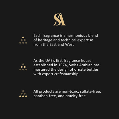 Swiss Arabian Layali Rouge - Luxury Products From Dubai - Long Lasting Personal Perfume Oil Fragrance - A Seductive Signature Aroma - 0.5 Oz