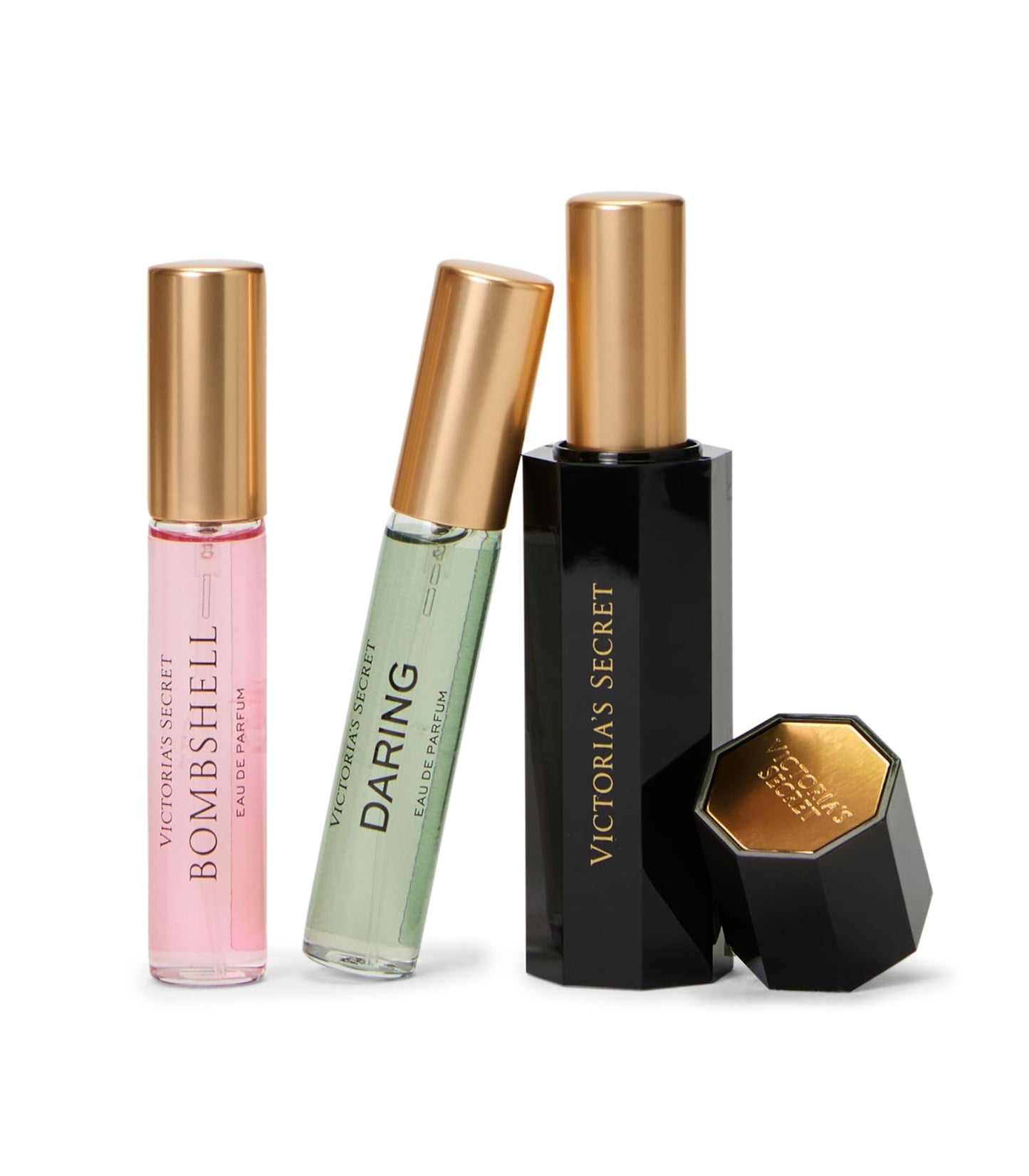Victoria's Secret Travel Fragrance Spray Gift Set, Bombshell, Bare & Daring, Assorted Scents