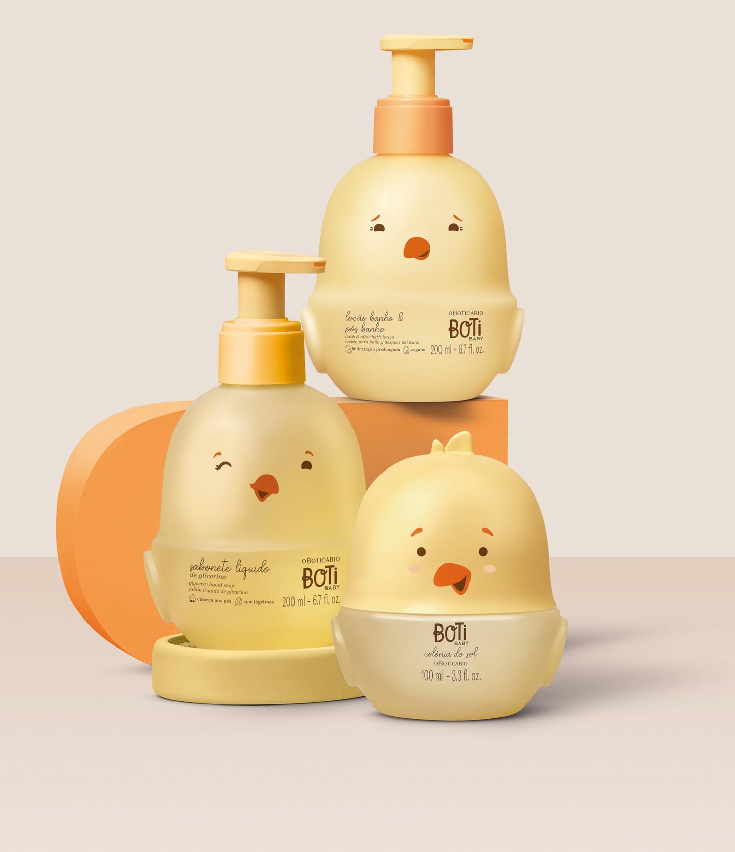 O Boticário Boti Baby Sun Cologne, Relaxing Lavender Baby Perfume Fragrance Spray, 3.3 Ounce
