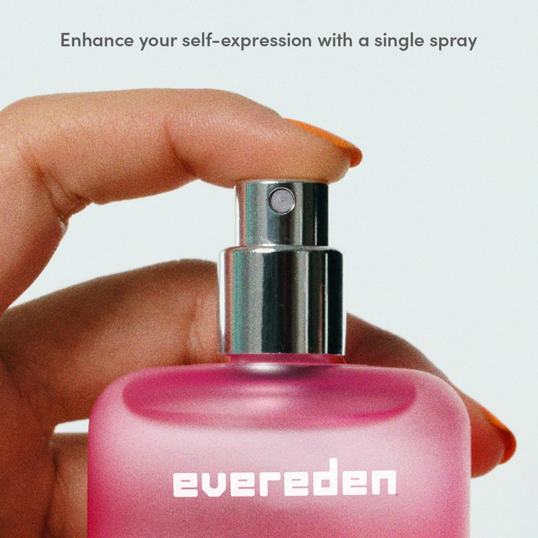 Evereden Fragrance Hair and Body Mist - Darling: Clean and Vegan Collectible Hair and Body Spray for Teen Girls - Amplify Your Self Expression with Iconic Scents in Aesthetic Bottles
