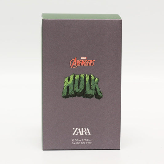 Zara Avengirs Hulk Kids Perfume Amber Floral Eau de Toilette Orange Blossom Vanilla & Mandarin Fragrance EDT Eau de Toilette 50ml (1.69 fl. oz.)