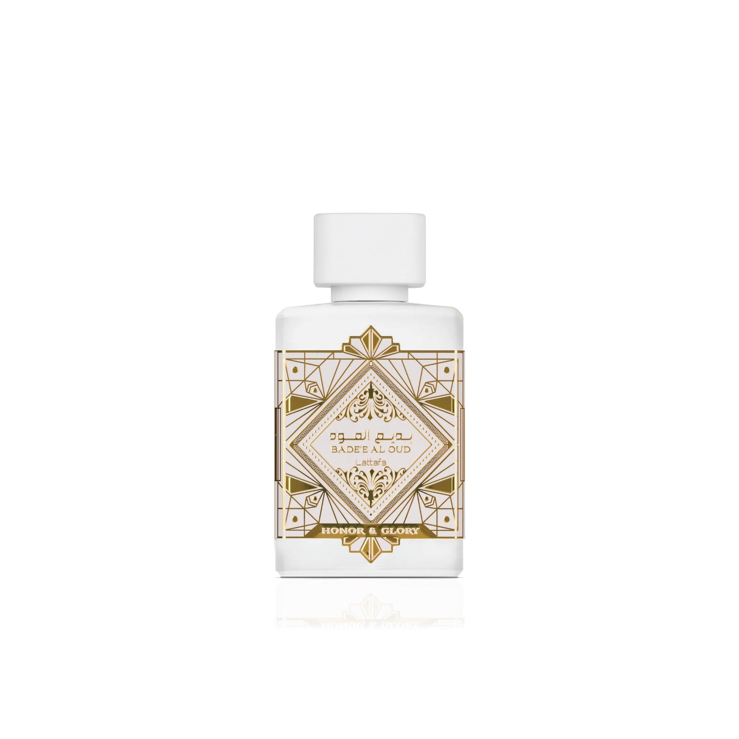 Lattafa Bade'e Al Oud Honor & Glory - Fruity, Vanilla, Warm Spicy, Woody - Eau de Parfum Long-Lasting Fragrance for Unisex, 3.40 Ounce / 100 ml
