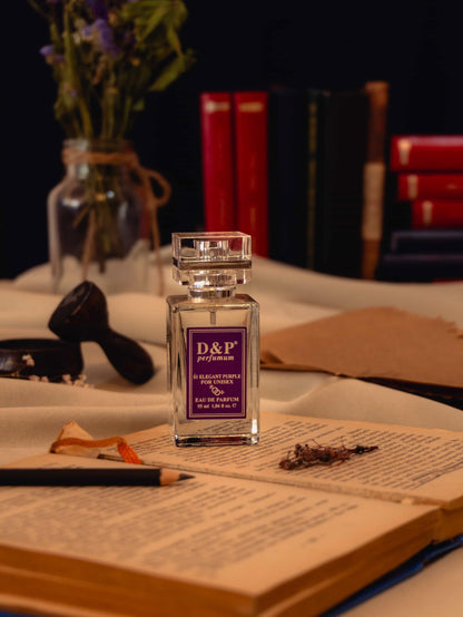 D&P Perfumum S1 Elegant Purple – Orange, Lemon, Bergamot, Amber Fruit Citrus Scents 1.86 Oz (Spray 55ml)- Inspired by Erb.a Pura- Unisex Eau de Parfum - Vegan- Long Lasting Fragrance -Daytime Wear