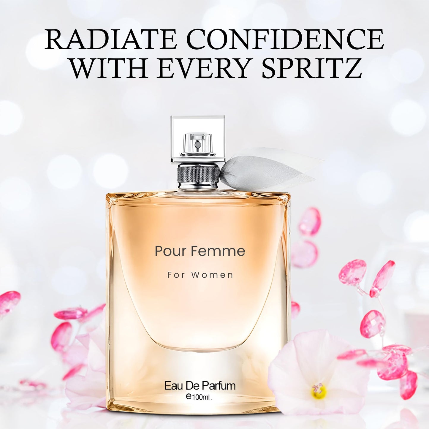 AFLUXE Women's Perfume La Vida Bella& Party Girl Combo Set Eau De Parfum Long Lasting Fragrance 3.4 Fl Oz Spray Each for Daily Used