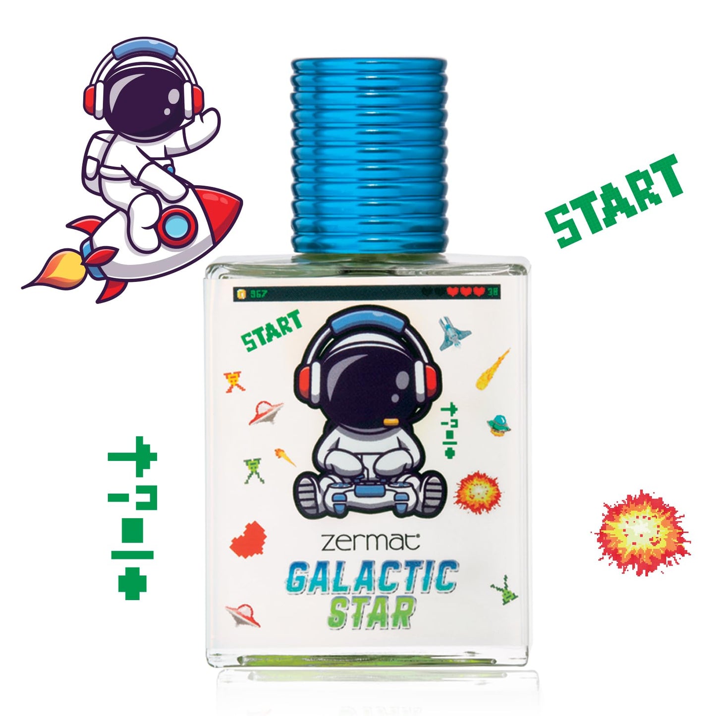 Zermat Galactic Star, Fragance for Boys, Fresh - Fruity Scent, 1.69 Fl. Oz.