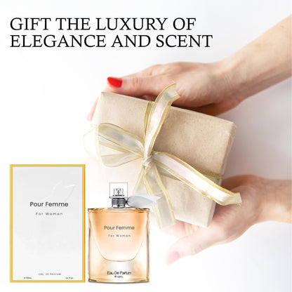 AFLUXE Women's Perfume La Vida Bella& Party Girl Combo Set Eau De Parfum Long Lasting Fragrance 3.4 Fl Oz Spray Each for Daily Used