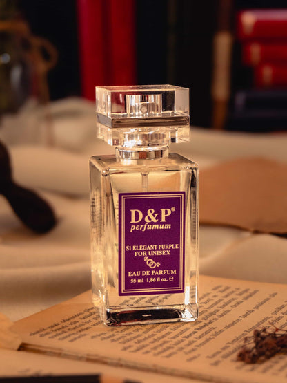 D&P Perfumum S1 Elegant Purple – Orange, Lemon, Bergamot, Amber Fruit Citrus Scents 1.86 Oz (Spray 55ml)- Inspired by Erb.a Pura- Unisex Eau de Parfum - Vegan- Long Lasting Fragrance -Daytime Wear