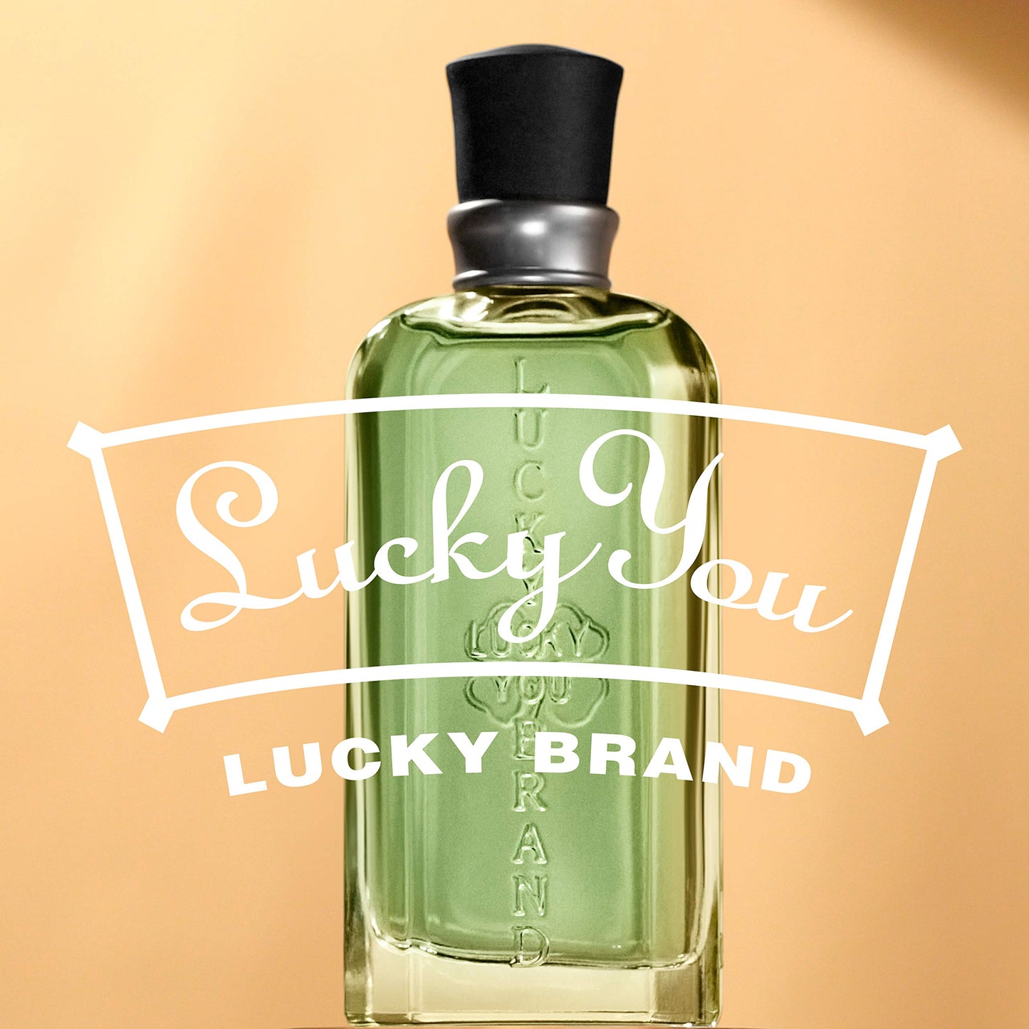 Lucky Brand Lucky You Cologne Spray for Men, Day or Night Casual Scent with Bamboo Stem Fragrance Notes, 3.4 Fl Oz