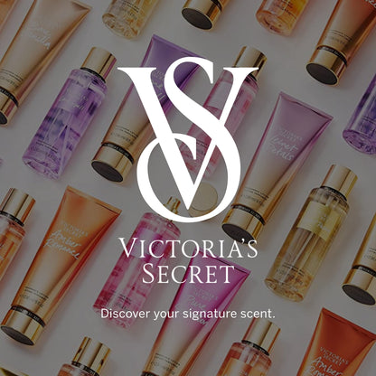 Victoria's Secret Fragrance Mist Collection 4 Piece Shimmer Mini Gift Set, Assorted Scents