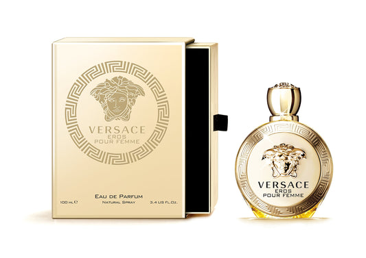 Versace Eros Pour Femme Eau de Parfum Spray, 3.4 Ounce
