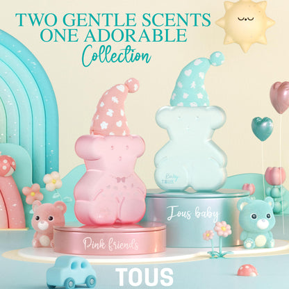 TOUS Baby Cologne for Boys and Girls, Alcohol Free, Gentle Perfume, Safe for Babies. Citrusy Floral Unisex Fragrance, Perfect for Delicate Skin, Ideal Baby Gift, 3.4 fl. oz.