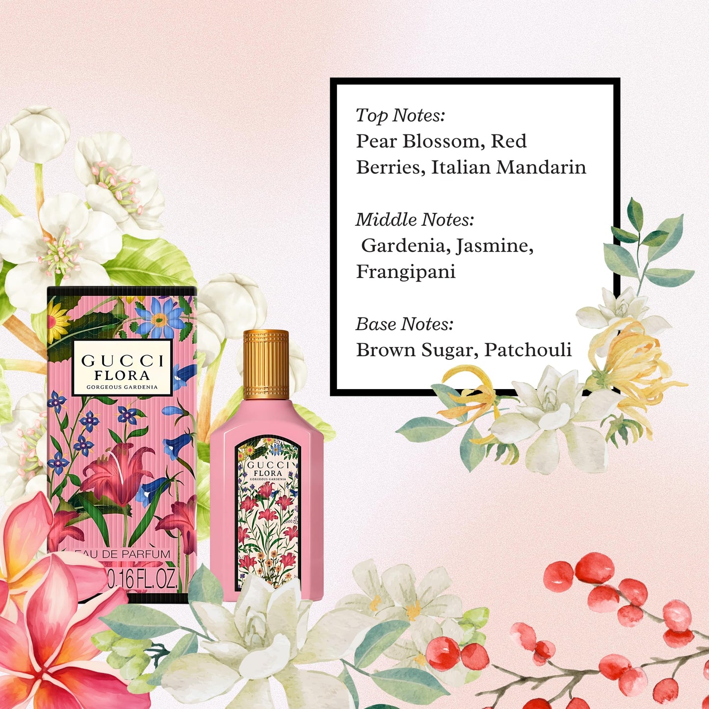 Gucci Perfume for Women Variety Fragrance Travel Splash Gift Set