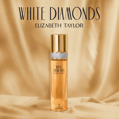 Elizabeth Taylor White Diamonds Women's Perfume Set, Body Lotion, Eau de Toilette & Parfum Replica, 3 Piece Set