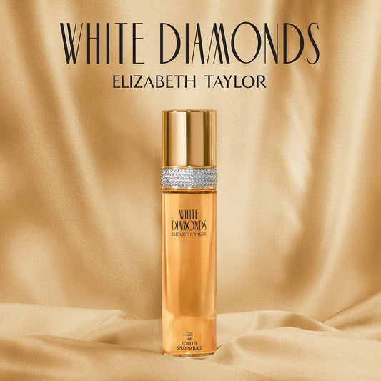Elizabeth Taylor White Diamonds Women's Perfume Set, Body Lotion, Eau de Toilette & Parfum Replica, 3 Piece Set